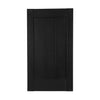 Vinyl | Rustic/Flat Panel Exterior Shutters | 12" Width | No Mid Rail | 1 Pair