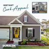 Vinyl | Spaced Board & Batten Exterior Shutters | 16.5" Width | 4 Vertical Boards | 1 Pair