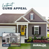 Vinyl | Joined Board & Batten Exterior Shutters | 14" Width | 4 Vertical Boards | 1 Pair