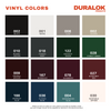 Vinyl | Spaced Board & Batten Exterior Shutters | 16.5" Width | 4 Vertical Boards | 1 Pair