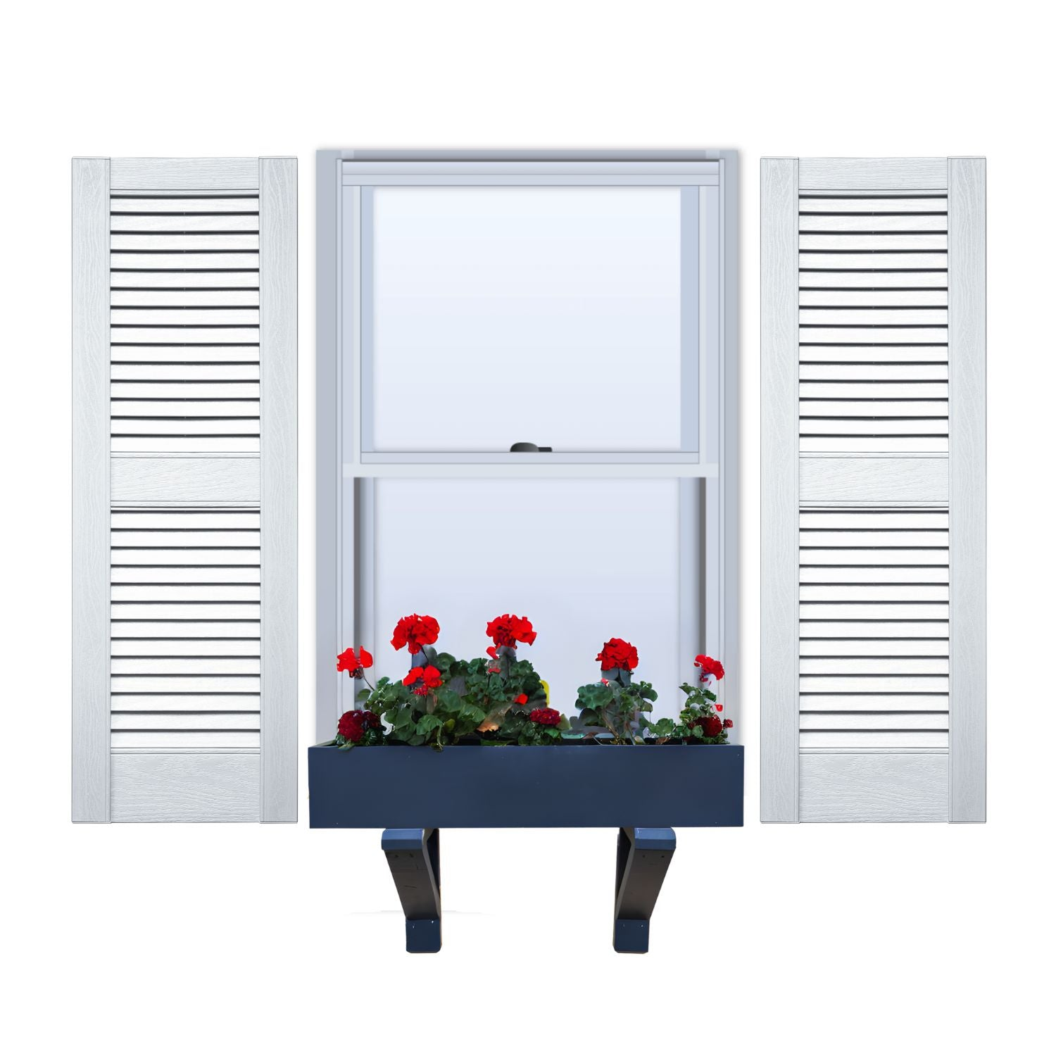 Louvered