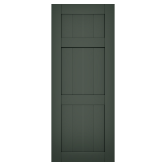 20/40/40 Painted Black Forest Green