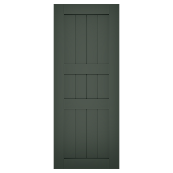 40/20/40 Painted Black Forest Green