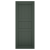 40/20/40 Painted Black Forest Green