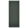 40/60 Painted Black Forest Green