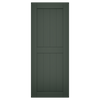 50/50 Painted Black Forest Green