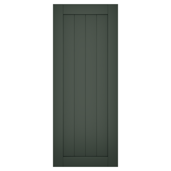 Single Painted Black Forest Green