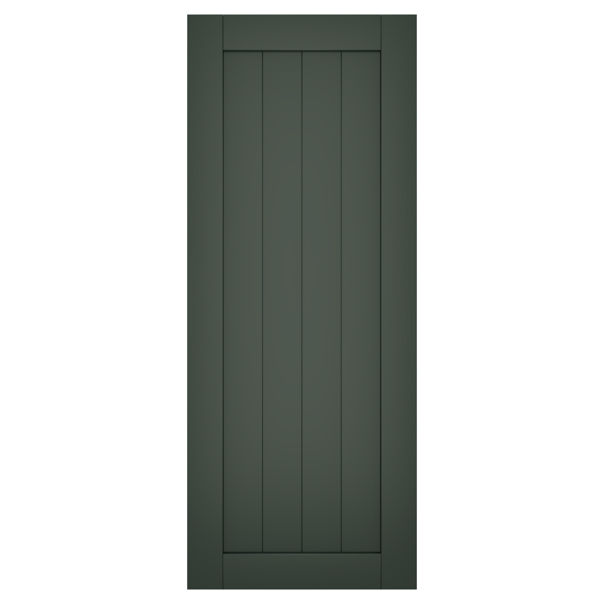 Single Painted Black Forest Green