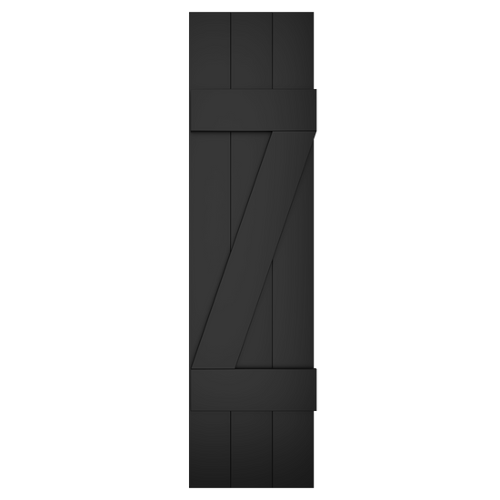 3x2 Z Bar Painted Black