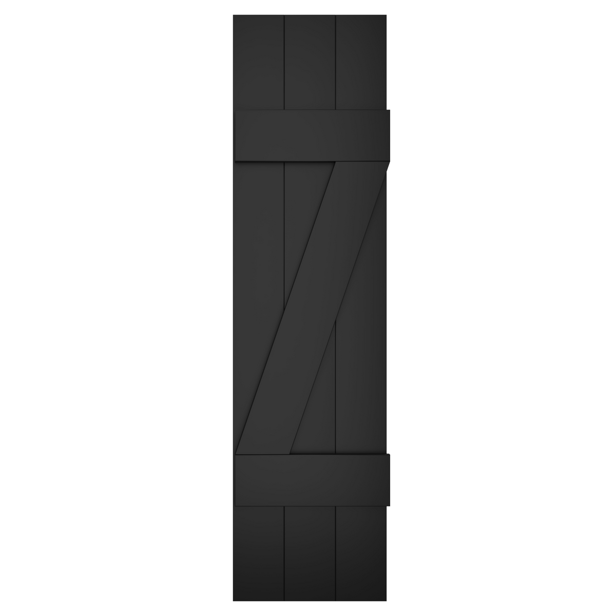 3x2 Z Bar Painted Black