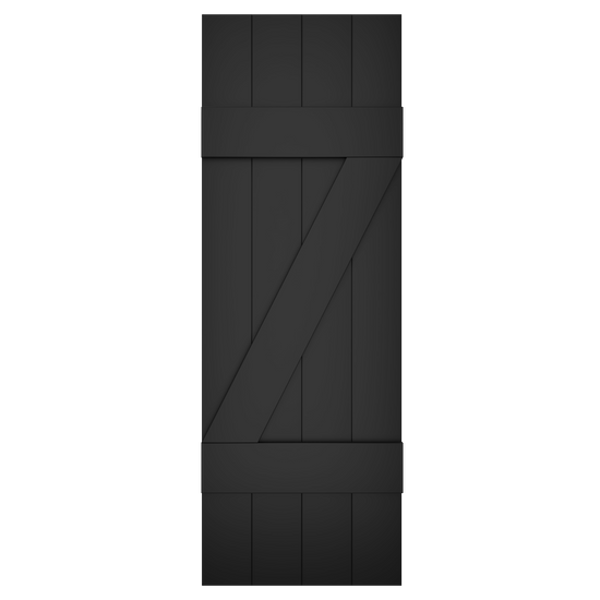 4x2 Z Bar Painted Black