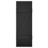 4x2 Z Bar Painted Black
