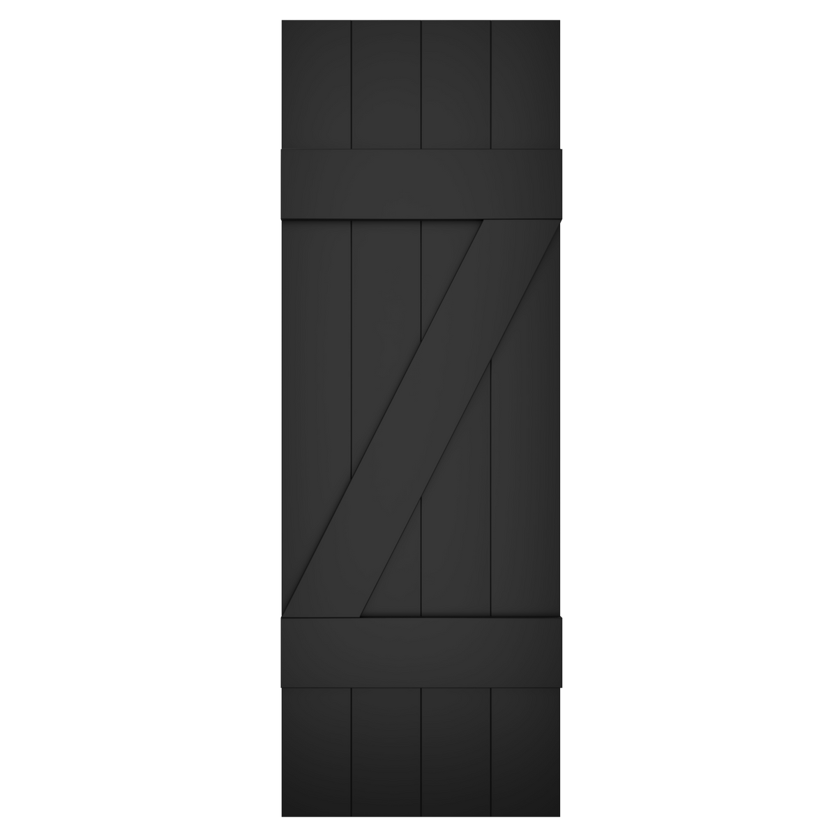 4x2 Z Bar Painted Black