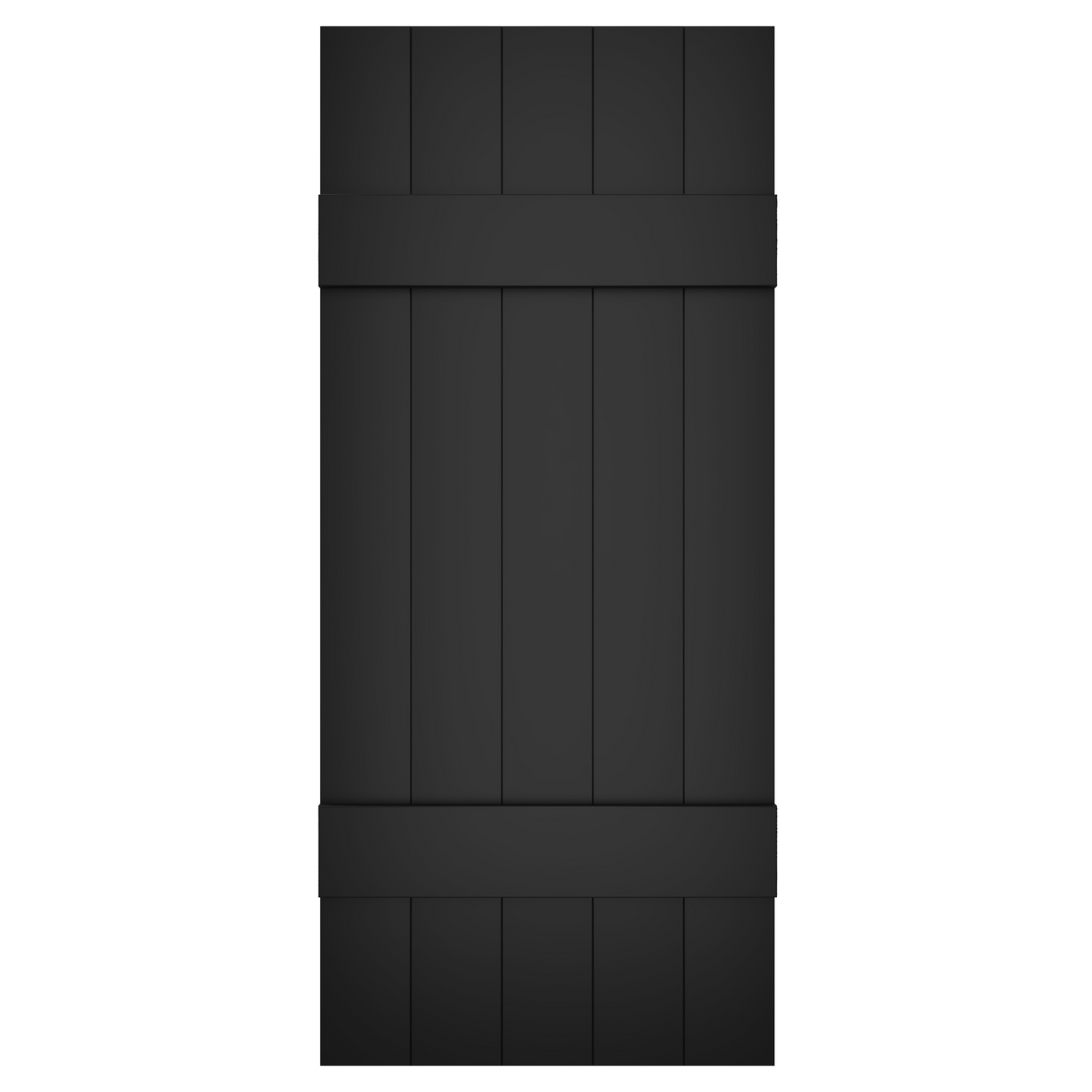 5x2 Painted Black