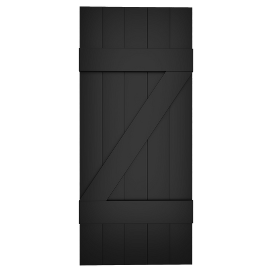 5x2 Z Bar Painted Black