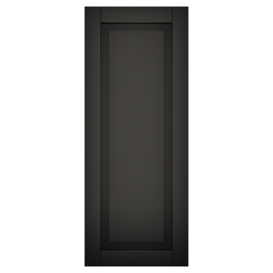 Single Painted Black