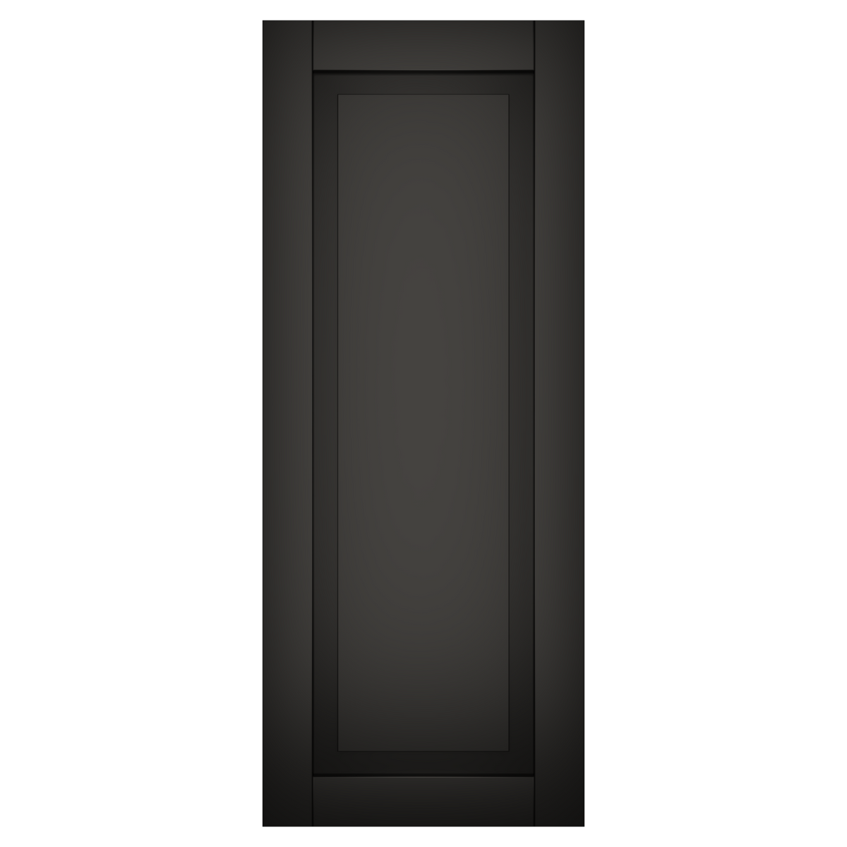 Single Painted Black
