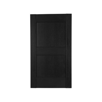 Vinyl | Rustic/Flat Panel Exterior Shutters |  14.5" Width | with Mid Rail (50/50 Split) | 1 Pair