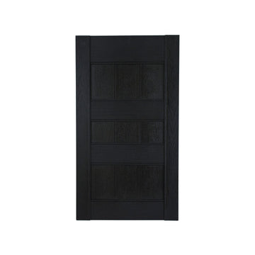 Vinyl | Rustic/Flat Three Panel Exterior Shutters | 14.5" Width | with Mid Rail (40/20/40 Split) | 1 Pair