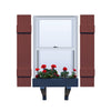 Vinyl | Joined Board & Batten Exterior Shutters | 7" Width | 2 Vertical Boards | 1 Pair