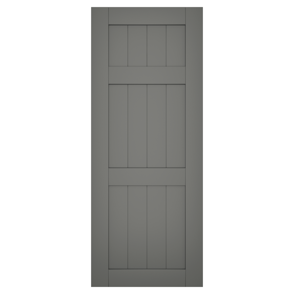 20/40/40 Painted Charcoal Slate