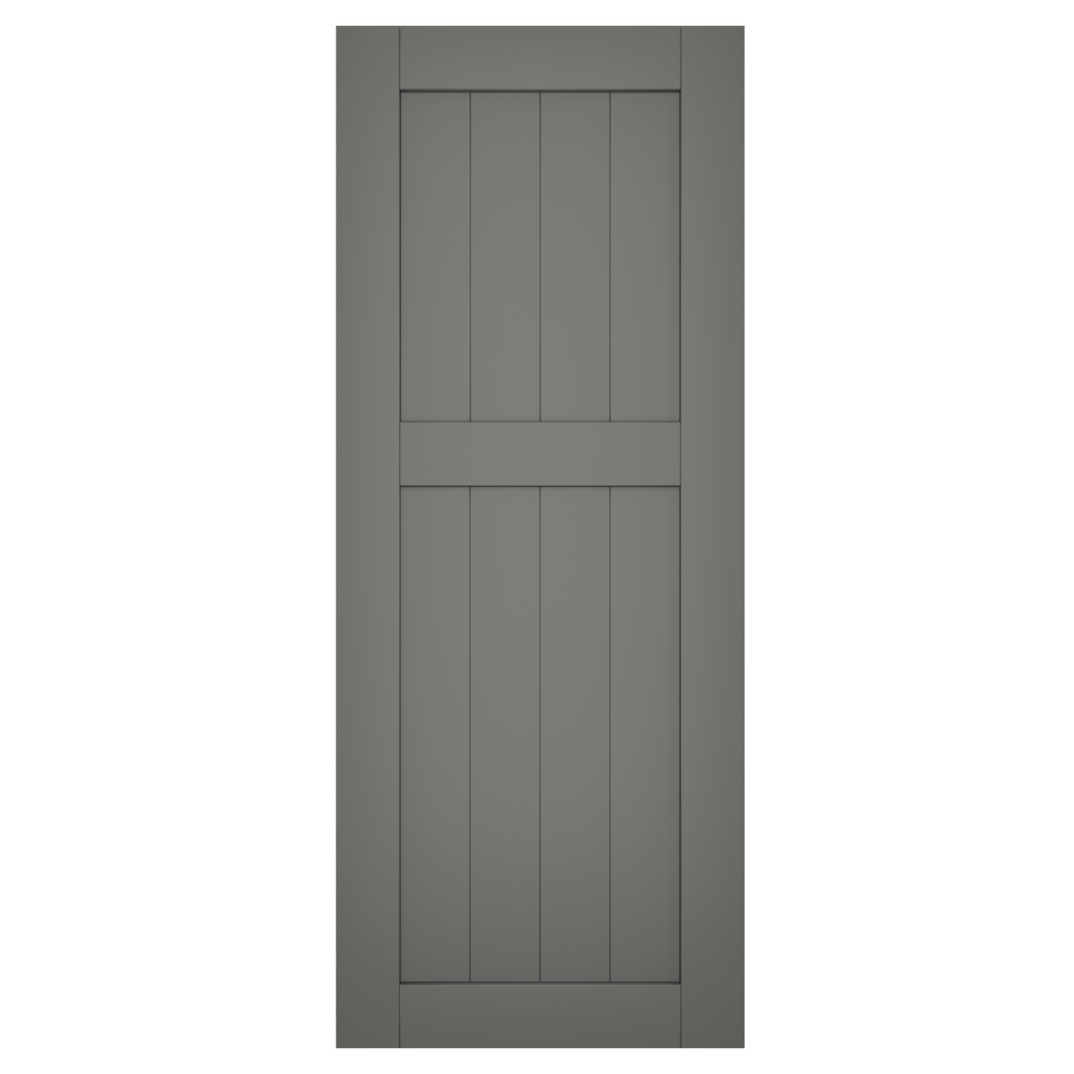 40/60 Painted Charcoal Slate