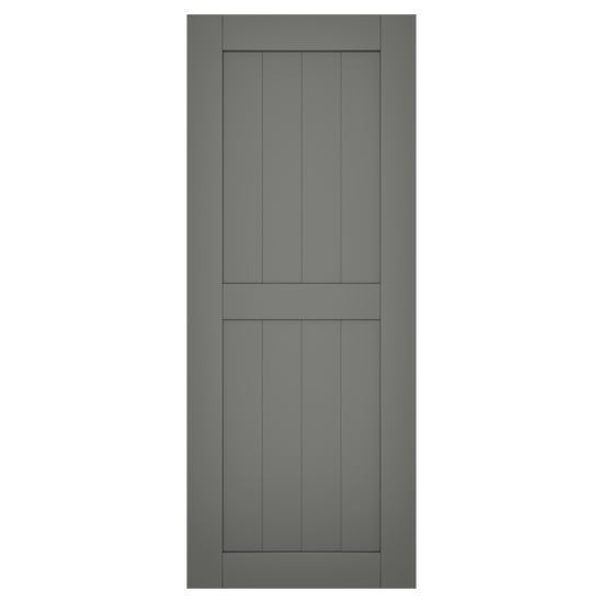 50/50 Painted Charcoal Slate