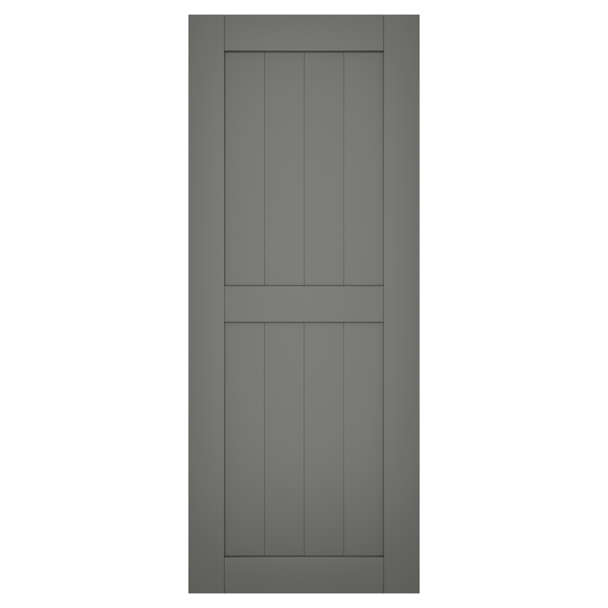 50/50 Painted Charcoal Slate