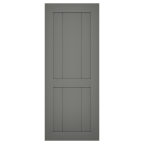 60/40 Painted Charcoal Slate