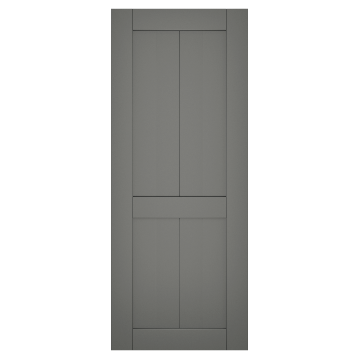 60/40 Painted Charcoal Slate