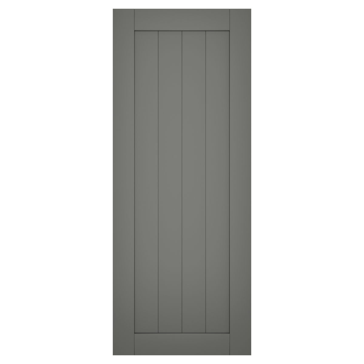 Single Painted Charcoal Slate