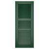 Pine Louvered Exterior Shutters | 1 Pair