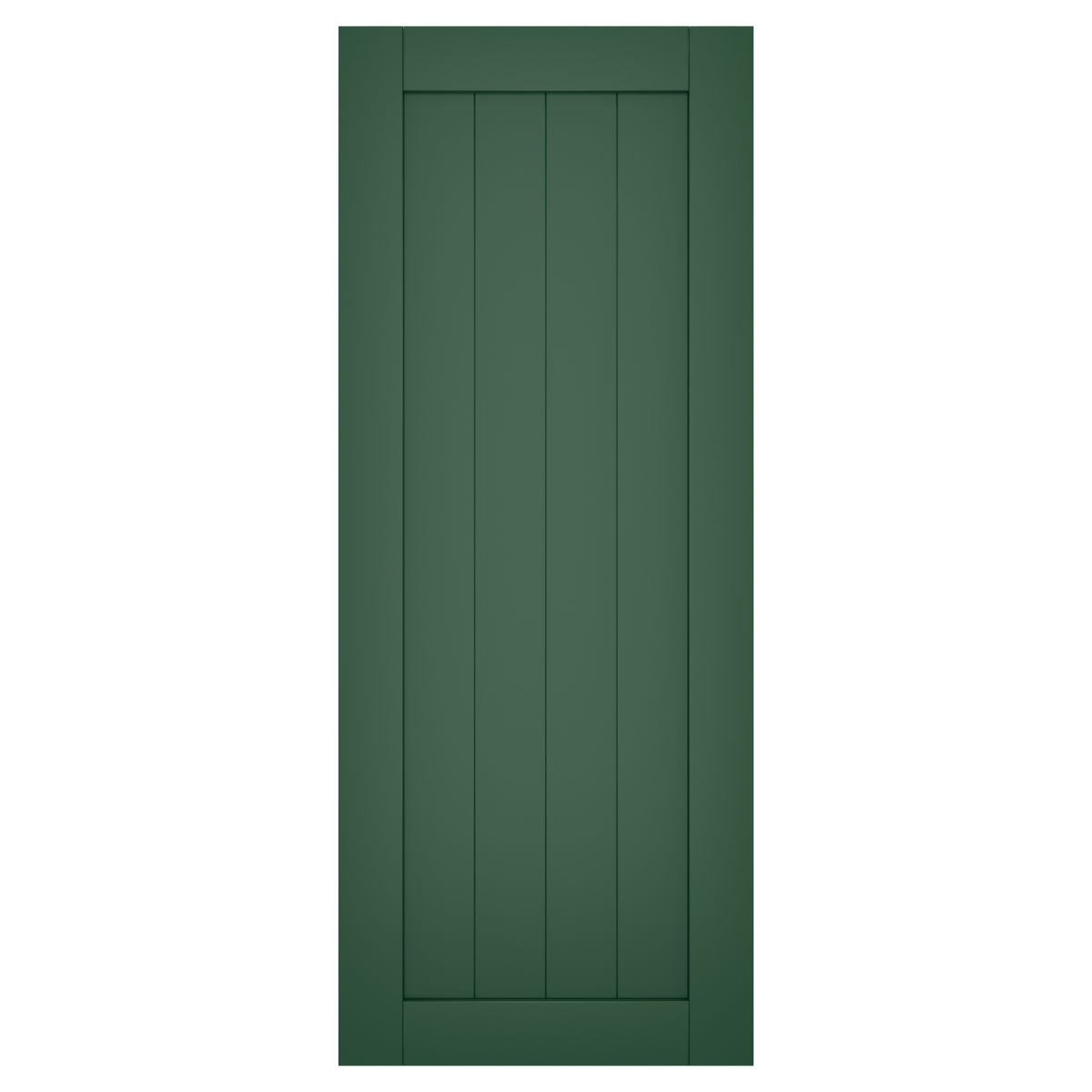 Single Painted Chrome Green