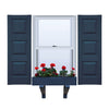 Vinyl | Raised Three Panel Exterior Shutters | 9.25" Width | with Mid Rail (33/33/33 Split) | 1 Pair