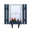 Vinyl | Spaced Board & Batten Exterior Shutters | 7.75" Width | 2 Vertical Boards | 1 Pair