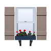 Vinyl | Joined Board & Batten Exterior Shutters | 10.5" Width | 3 Vertical Boards | 1 Pair