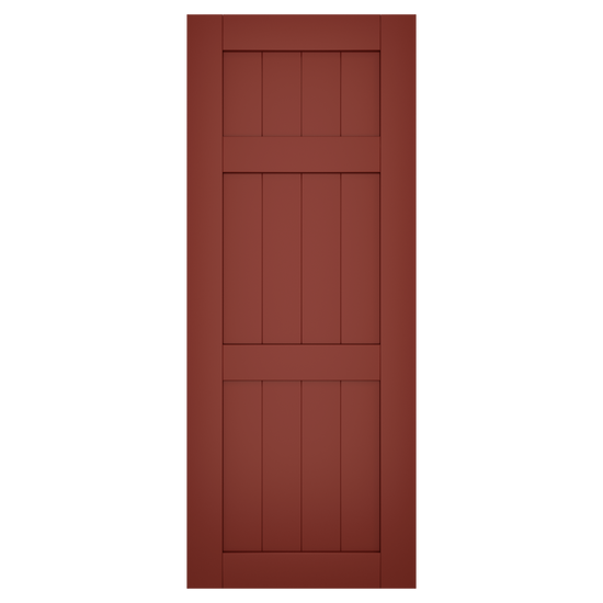 20/40/40 Painted Cottage Red
