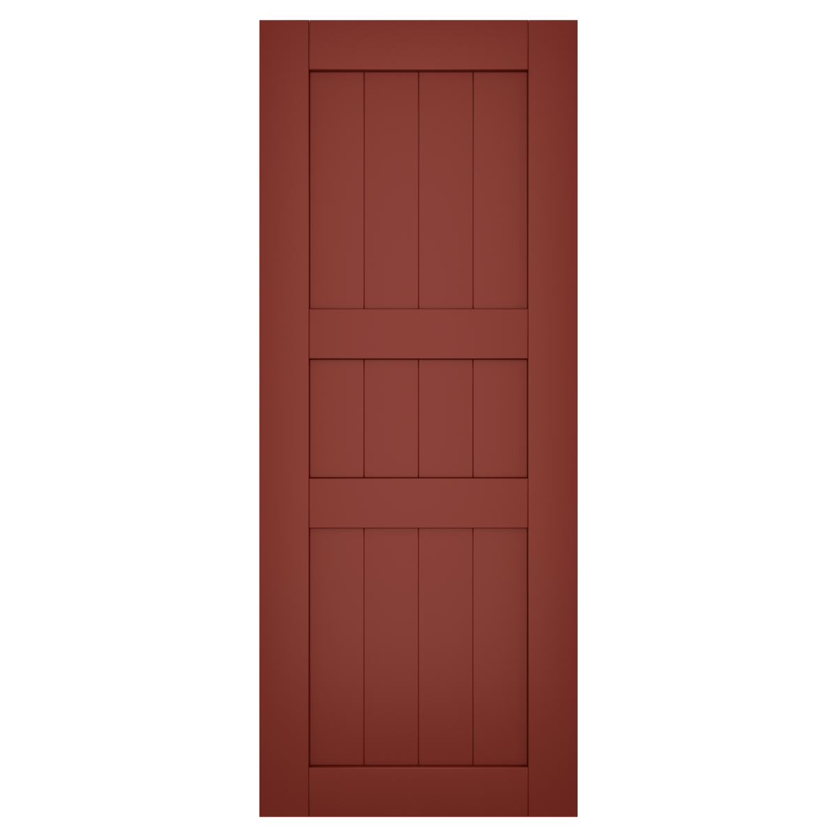 40/20/40 Painted Cottage Red