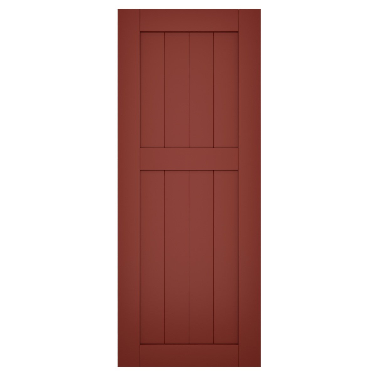 40/60 Painted Cottage Red