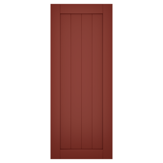 Single Painted Cottage Red