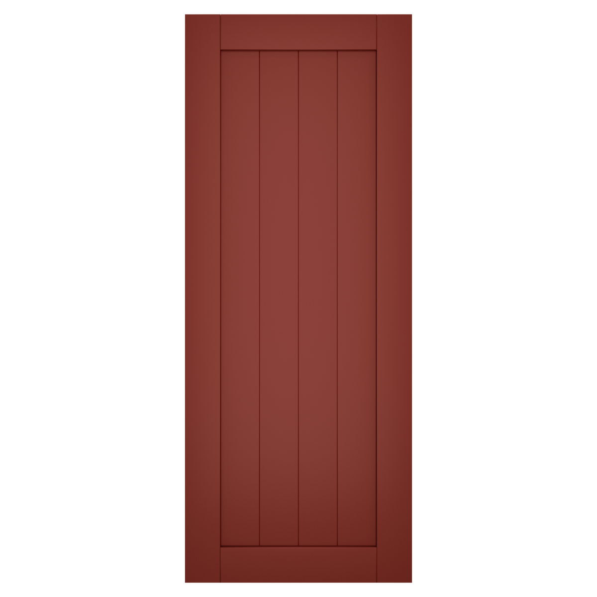 Single Painted Cottage Red