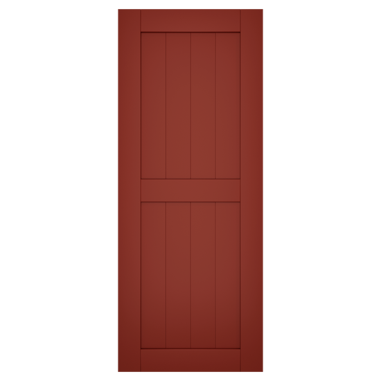 50/50 Painted Country Redwood