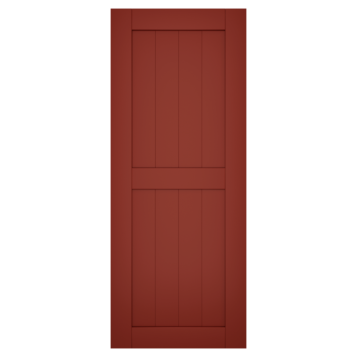 50/50 Painted Country Redwood