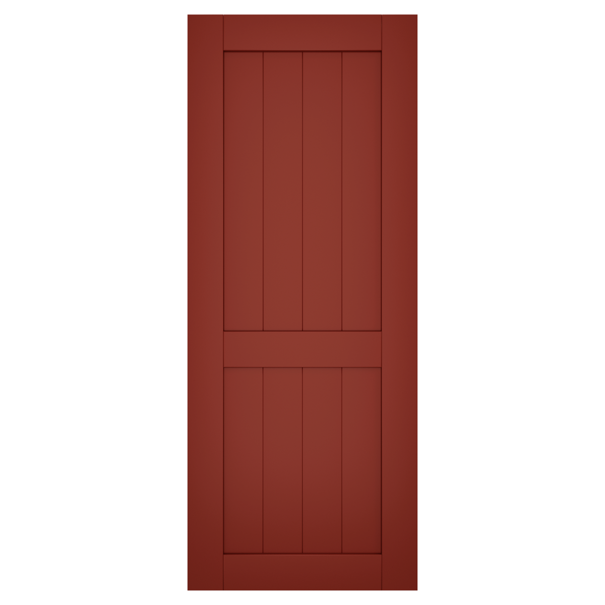 60/40 Painted Country Redwood