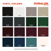 Vinyl | Raised Panel Exterior Shutters | 14.5" Width | No Mid Rail | 1 Pair