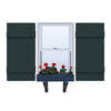 Vinyl | Joined Board & Batten Exterior Shutters | 17.5" Width | 5 Vertical Boards | 1 Pair