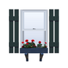 Vinyl | Spaced Board & Batten Exterior Shutters | 7.75" Width | 2 Vertical Boards | 1 Pair