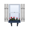 Vinyl | Spaced Board & Batten Exterior Shutters | 7.75" Width | 2 Vertical Boards | 1 Pair