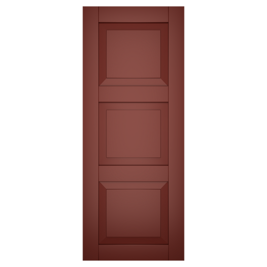 33/33/33 Painted Cottage Red