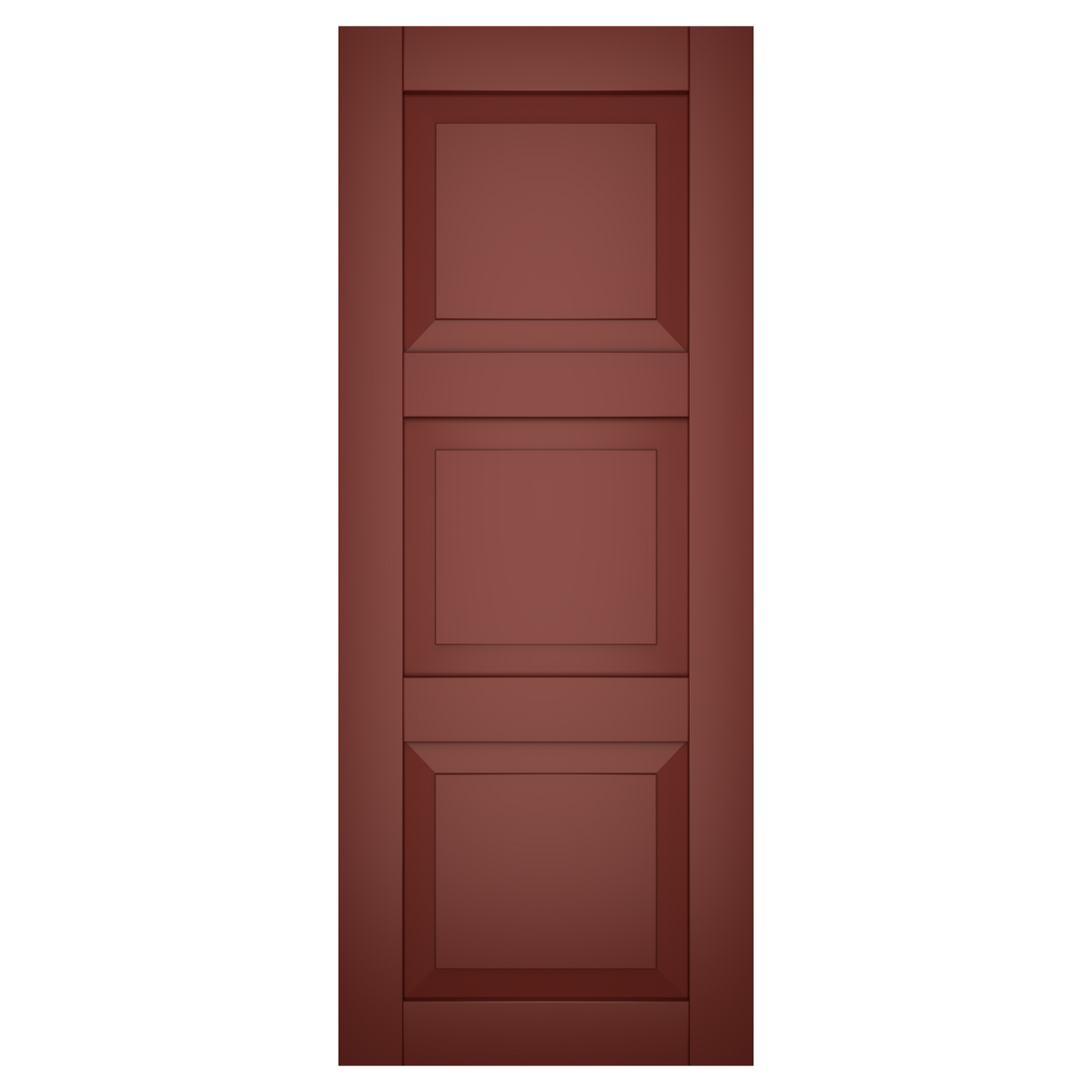 33/33/33 Painted Cottage Red